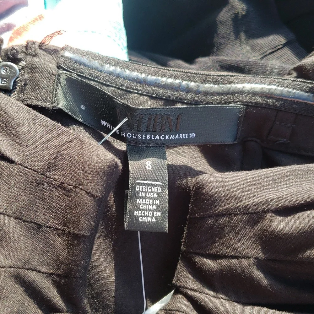 WHBM Black Drama Sleeve Bustier - Picture 5 of 6